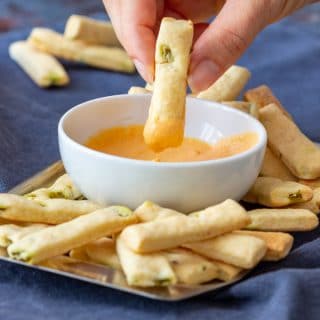 Mini Jalapeno Breadsticks