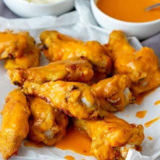 Baked Buffalo Chicken Wings