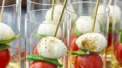 Caprese Salad Bites Appetizer Recipe-Homemade Food Junkie