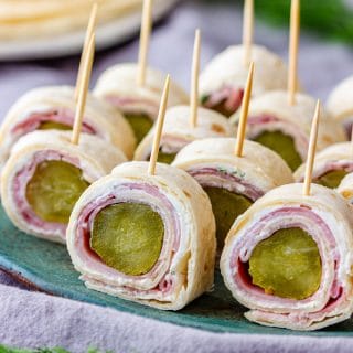 Ham and Pickle Roll Ups