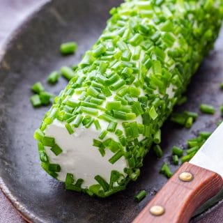 Homemade Goat Cheese Log