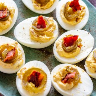 Bacon Jalapeno Deviled Eggs