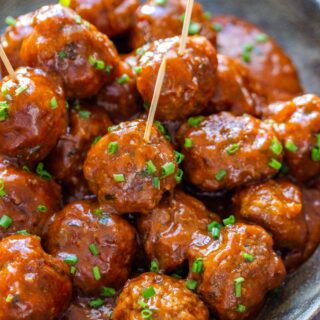 Instant Pot Cocktail Meatballs on the Bowl