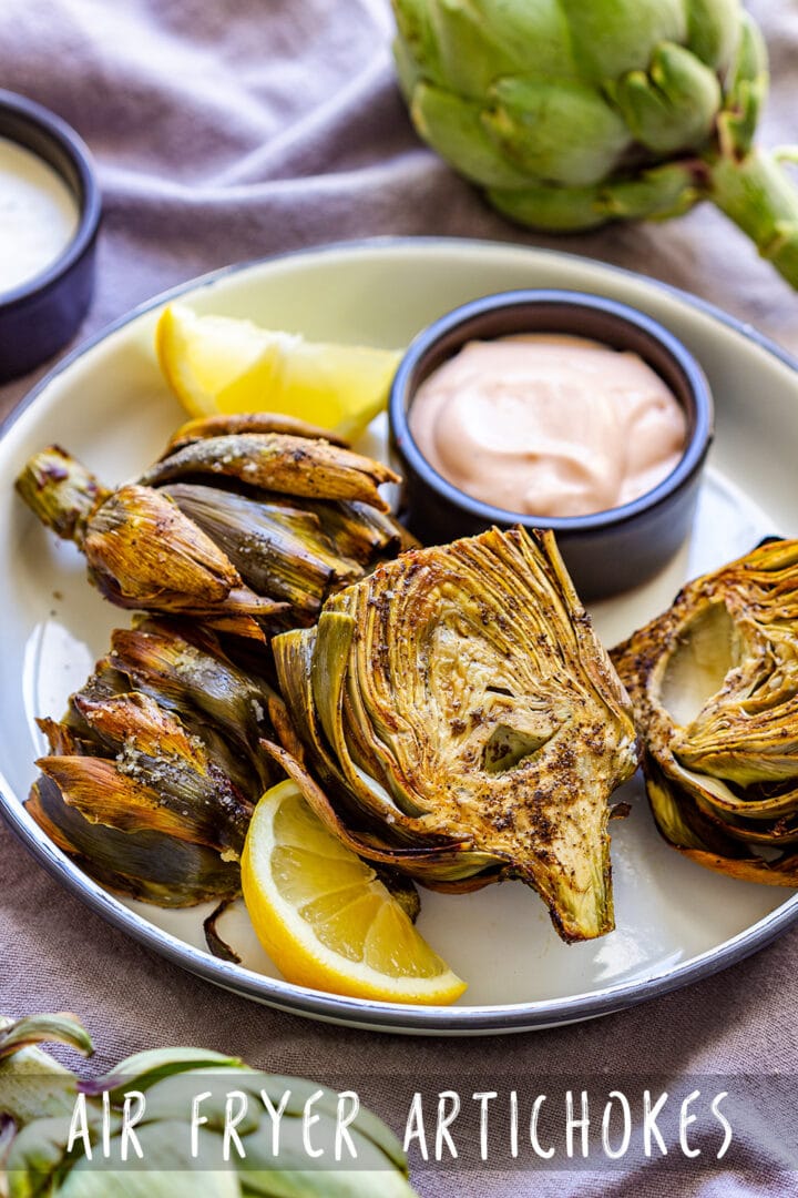 Air Fryer Artichokes Recipe - Appetizer Addiction