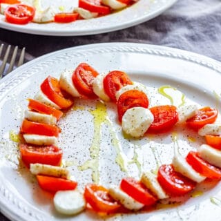 Heart Shaped Appetizer For Valentines Day