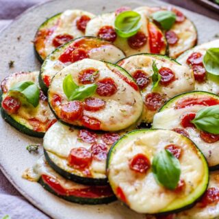 Mini Zucchini Pizza Bites